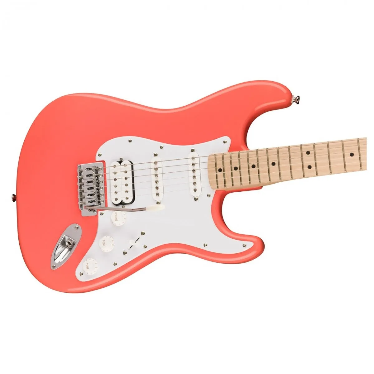 Squier Sonic Stratocaster Electric Guitar HSS MN - Tahitian Coral