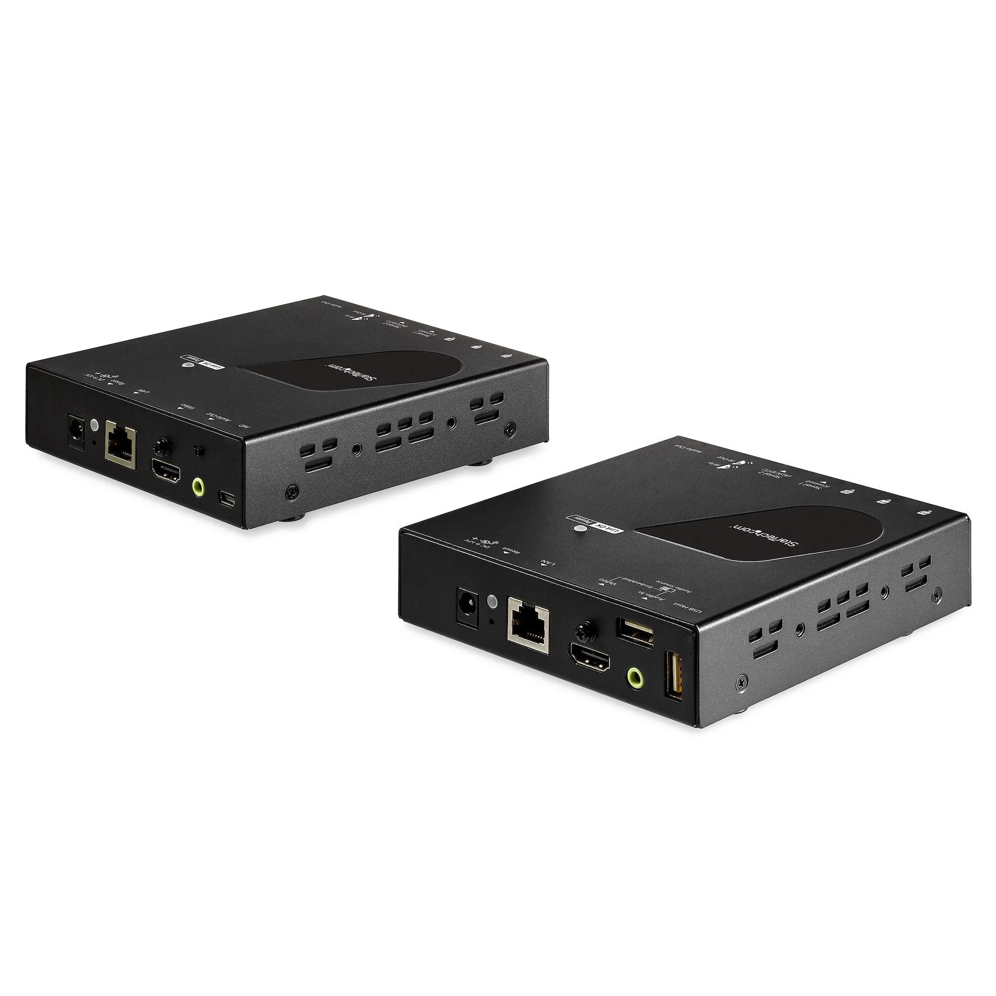 Startech.Com Hdmi Kvm Extender Over Ip Network - 4K 30Hz Hdmi And Usb Over Ip Lan Or Cat5e/Cat6 Ethernet (100M/330Ft) -