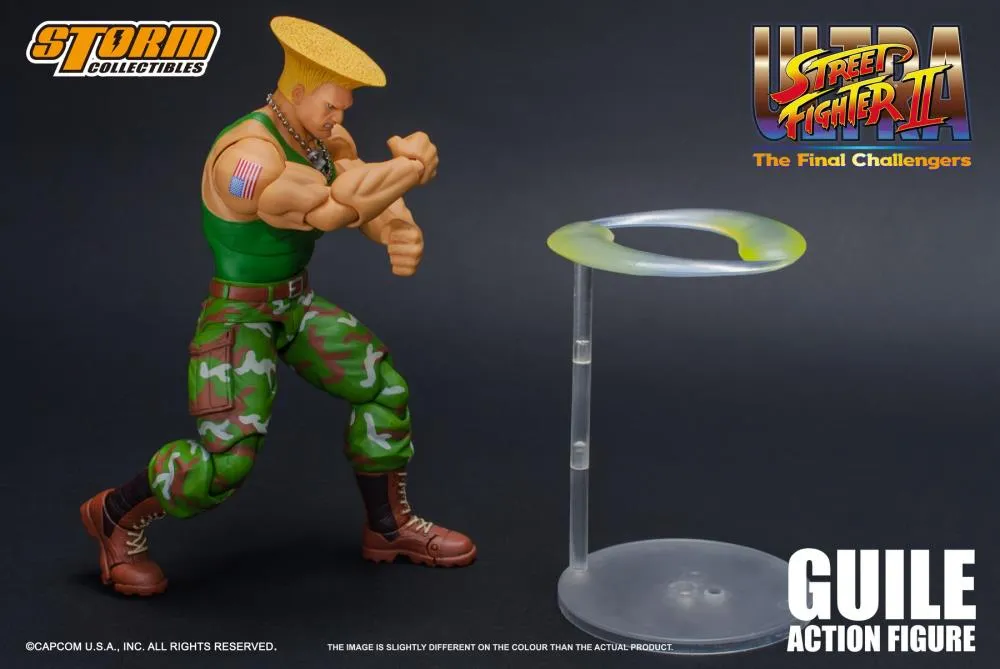 Street Fighter II Guile 1/12 Scale Figure