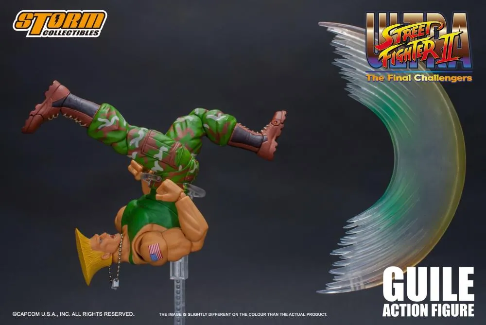 Street Fighter II Guile 1/12 Scale Figure