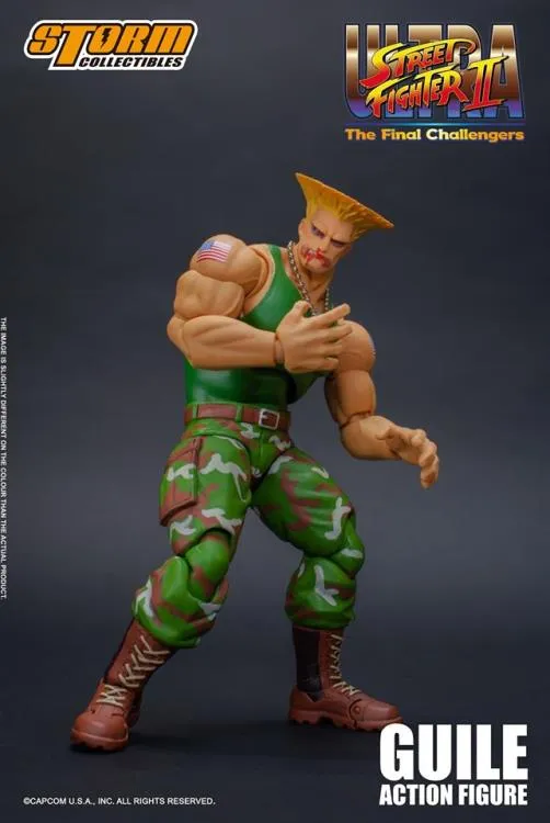 Street Fighter II Guile 1/12 Scale Figure