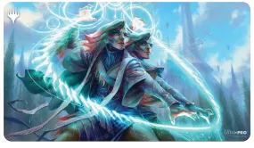 Strixhaven Adrix and Nev, Twincasters Standard Gaming Playmat for Magic: The Gathering