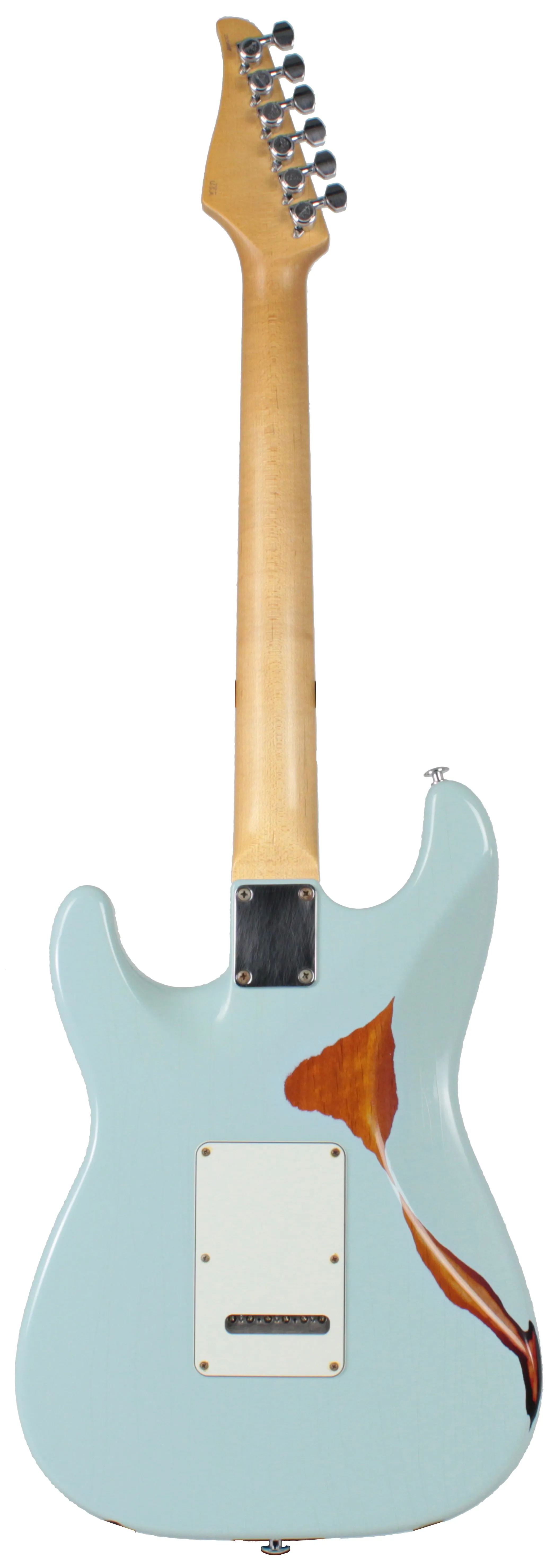 Suhr Classic Antique Pro HSS Limited - Sonic Blue over 3-Tone Sunburst