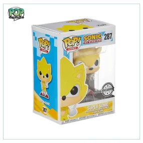 Super Sonic #287 Funko Pop! - Sonic The Hedgehog - Exclusive Sticker