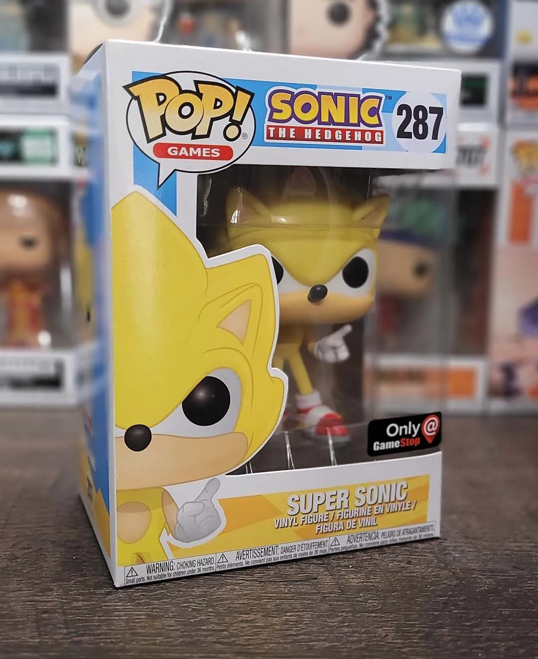 Super Sonic #287 - Sonic The Hedgehog Funko Pop! Games [GameStop Exclusive]