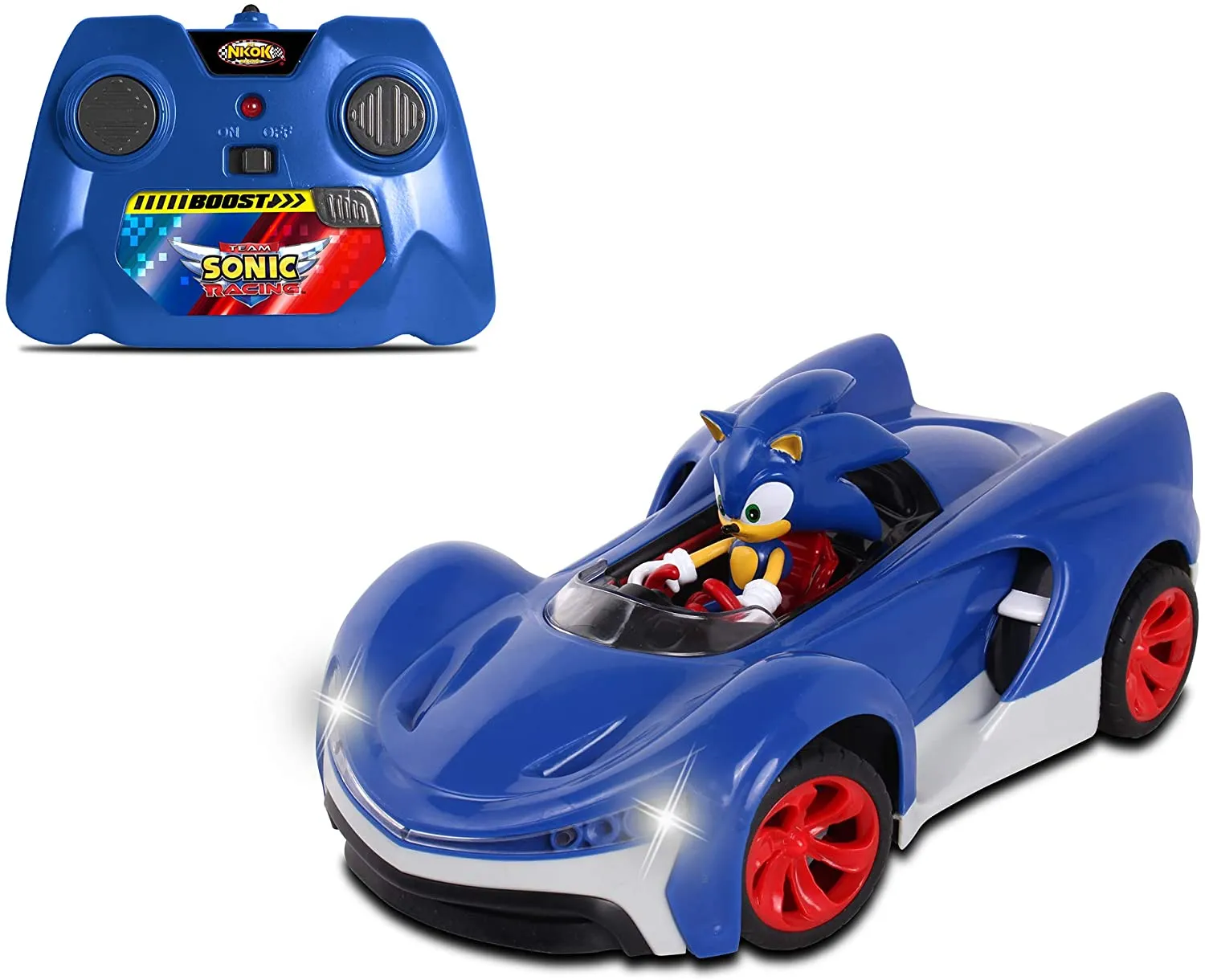 Team Sonic Racing 2.4Ghz Remote Controlled Car with Turbo Boost - Sonic The Hedgehog