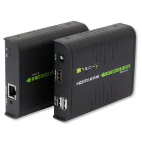 Techly Idata Hdmi-Kvm2 Kvm Extender Transmitter & Receiver