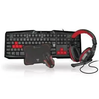 Techmade Kit Tastiera   Mouse Wireless   Tappetino   Cuffia Gaming