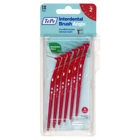 Tepe Interdental Brush Angle Size 2 - Red