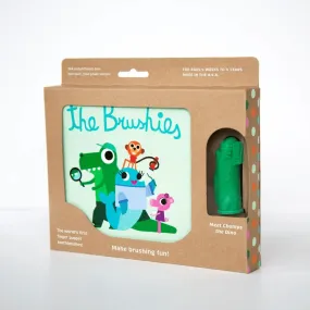 The Brushies Book   Dino Toothbrush Set