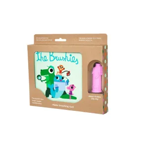 The Brushies - Brushie Toothbrush   Book Set - Pinkey