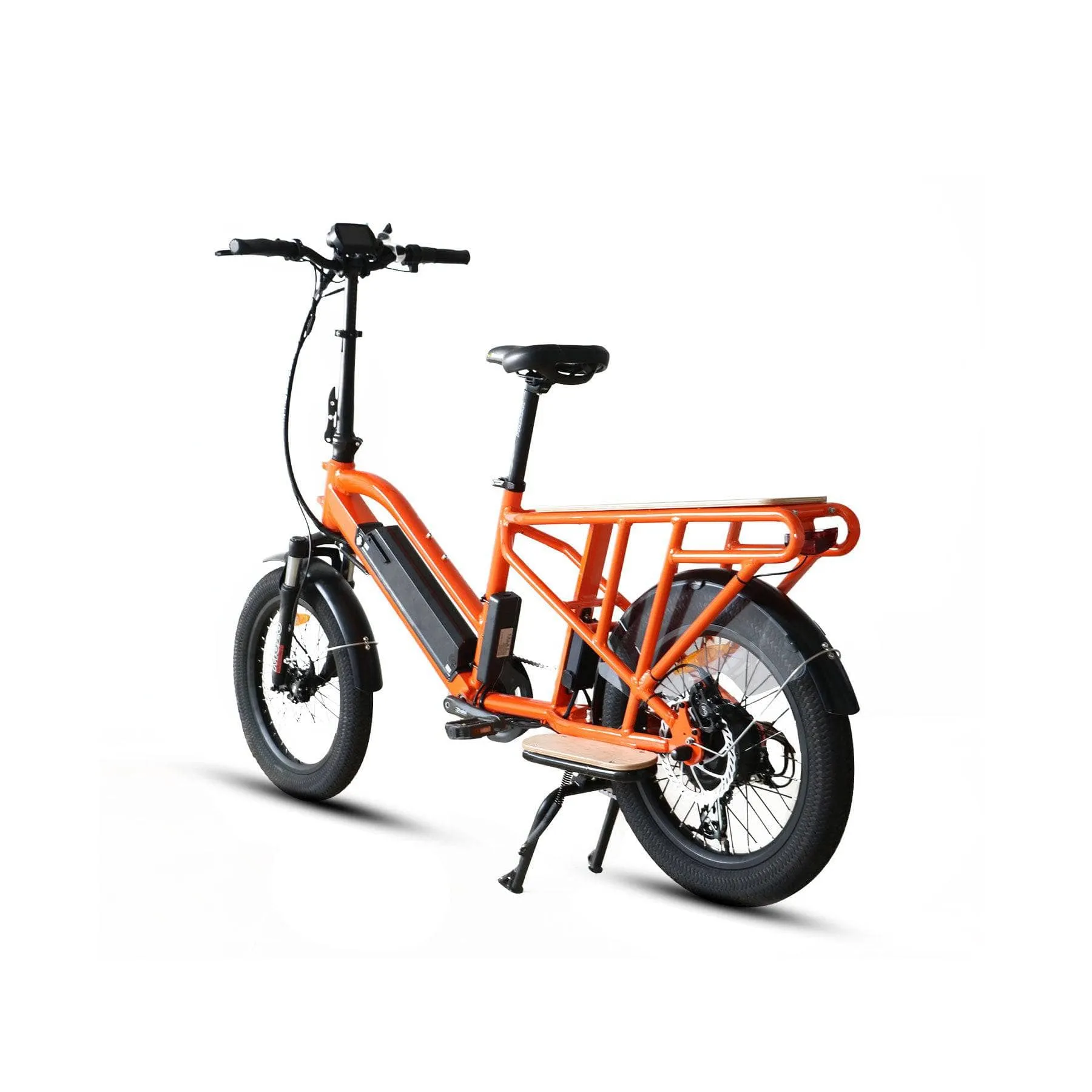 The Eunorau 20" City Tire Model G30-CARGO E-Bike