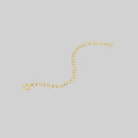 The Extender Chain - 18K Gold Plated Sterling Silver