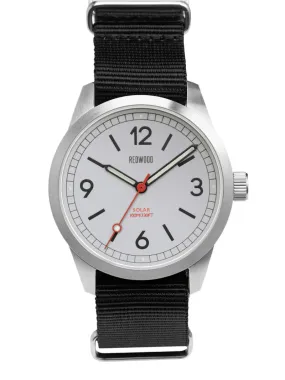 The V3 Military Ops White Field Watch (Solar)