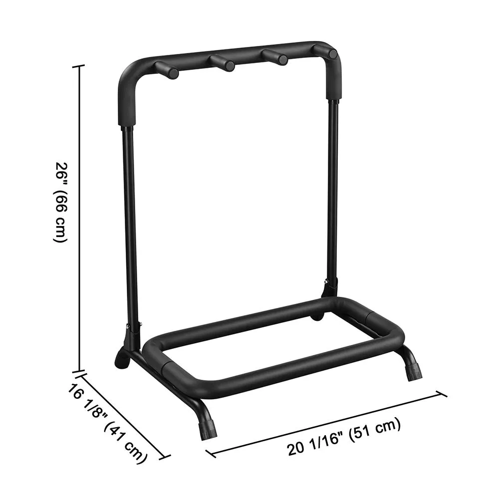 TheLAShop Multiple Guitar Folding Stand Holder Rack Display 3/ 5/ 7/ 9 Opt