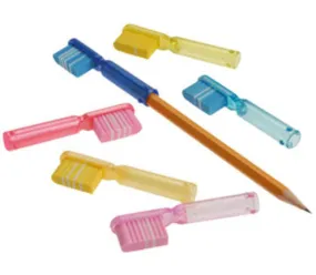 Tooth Brush Eraser Top (12 per unit), #2011 (X-8)