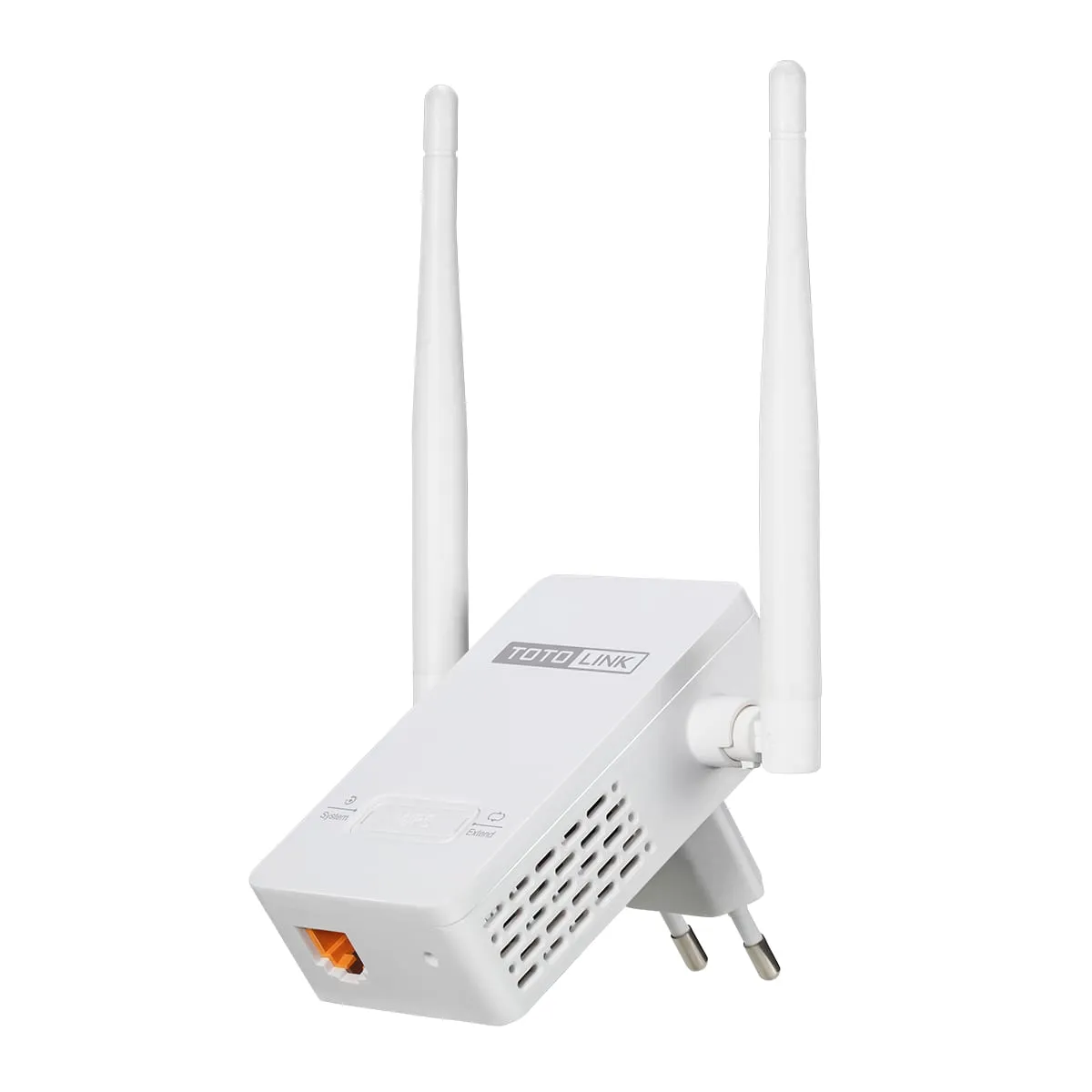 Totolink Ex200 300Mb 2.4G 1 X Lan/2 X Antenna Plug Mounted Range Extender