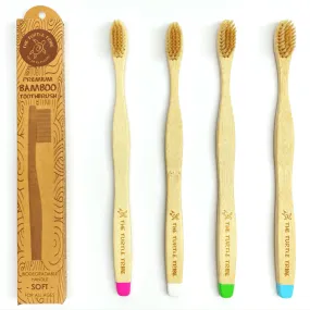 Turtle Tribe Premium Bamboo Toothbrush