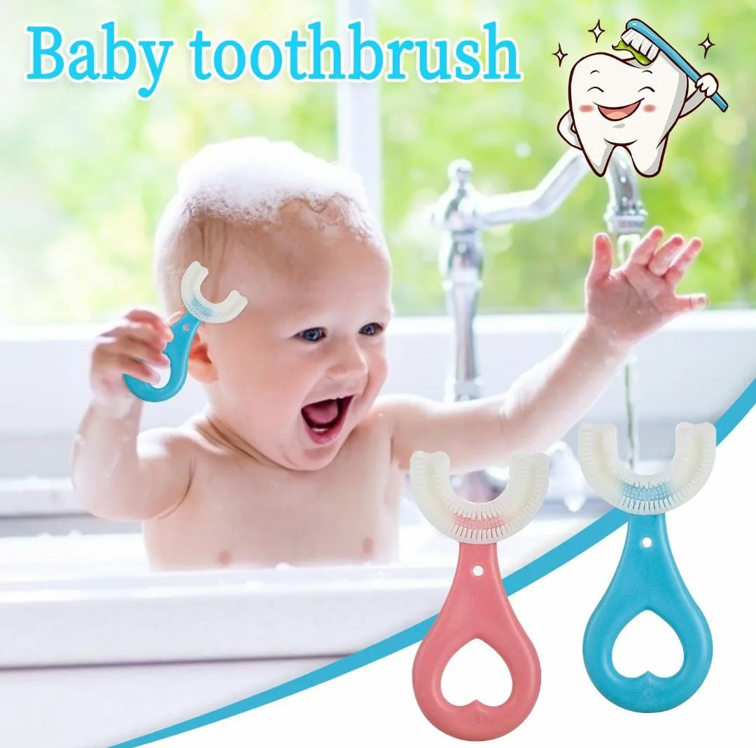 U Shaped Baby Toothbrush