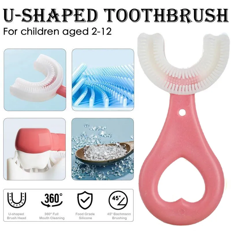 U Shaped Baby Toothbrush