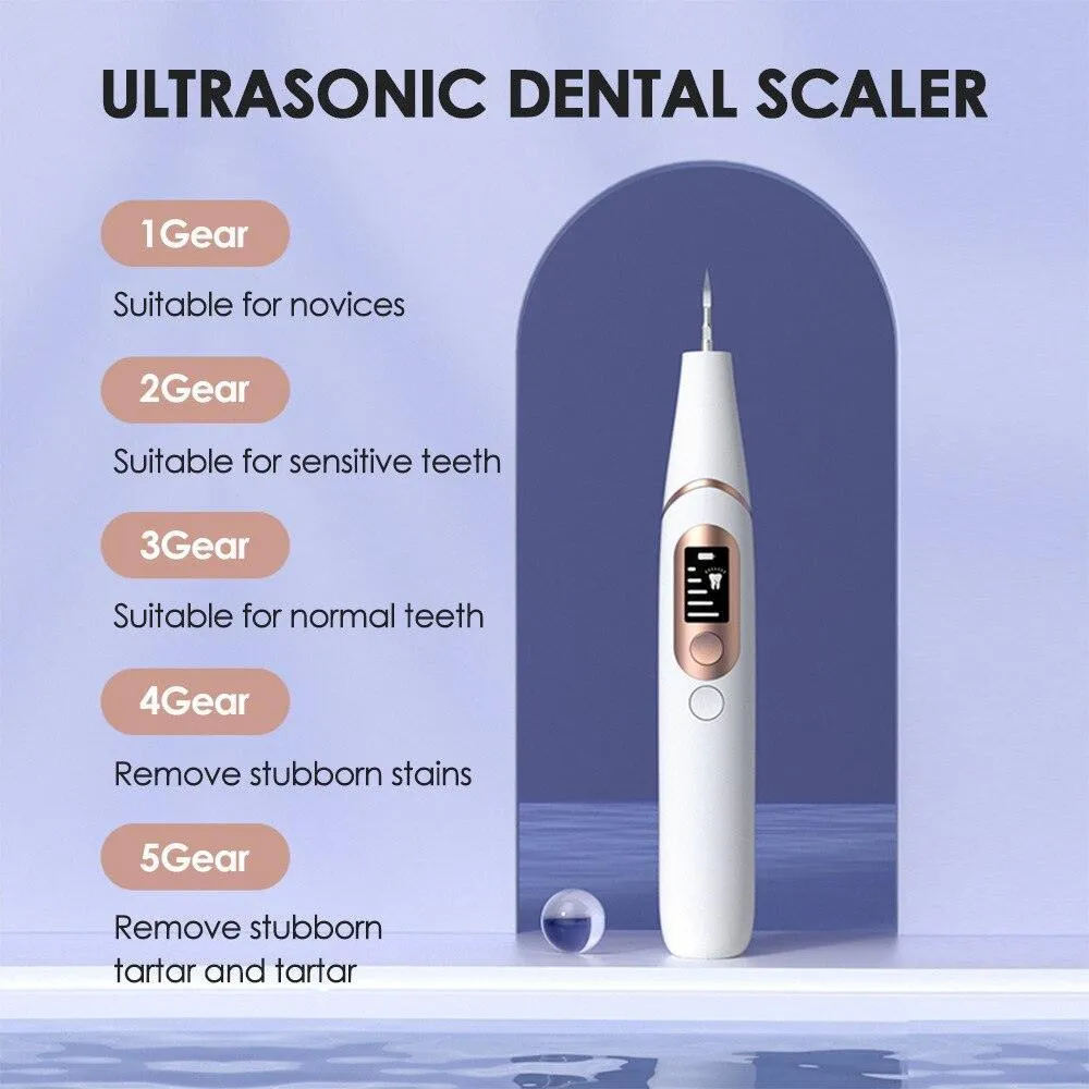 Ultrasonic Dental Scaler Screen Display Electric Sonic Tooth Scaler