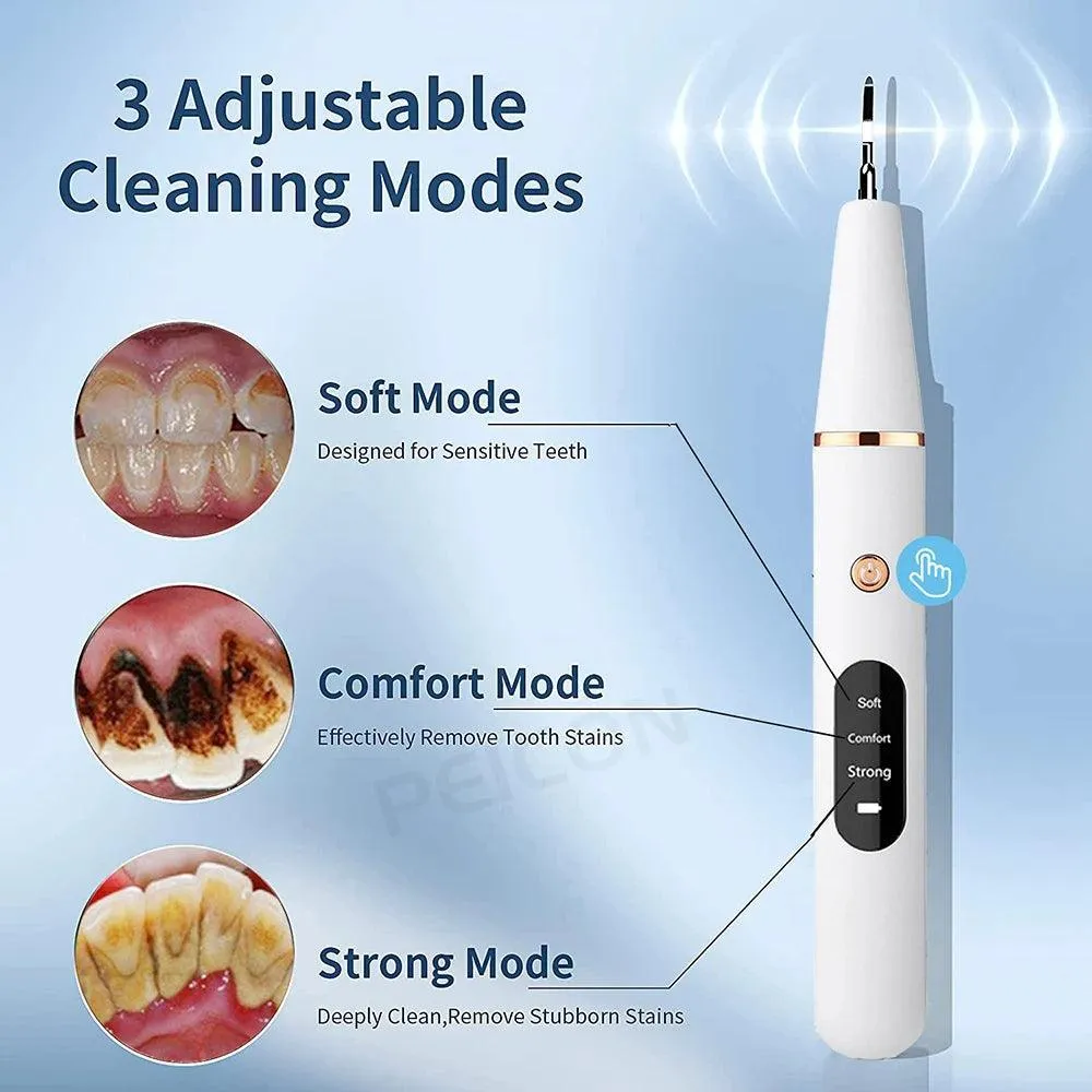 Ultrasonic Dental Stain Remover: Sonic Power for Bright Smiles