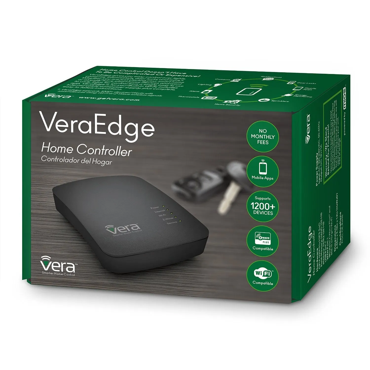 VeraEdge Z-Wave Gateway Controller European Frequency