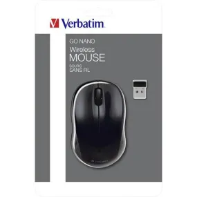 Verbatim Go Nano Wireless Mouse Black