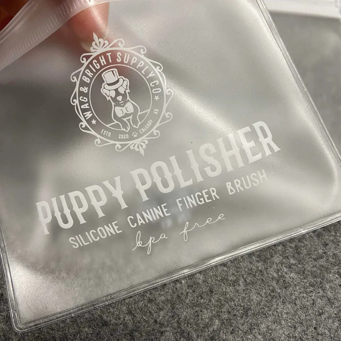 Wag & Bright Puppy Polisher Finger Brush (One Size)