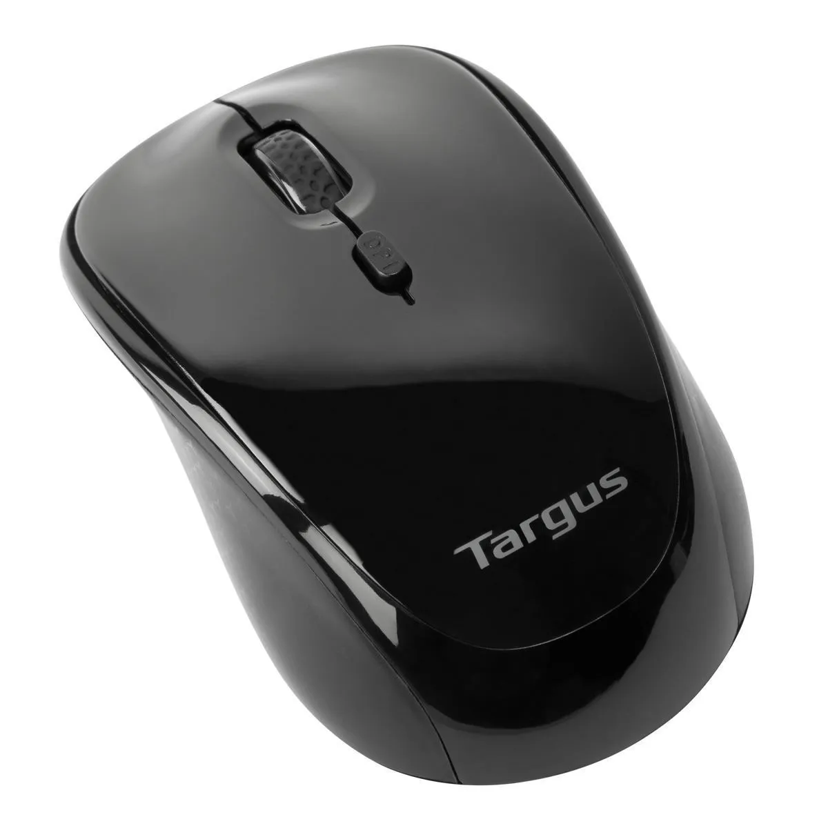 Wireless USB Laptop Blue Trace Mouse - Black