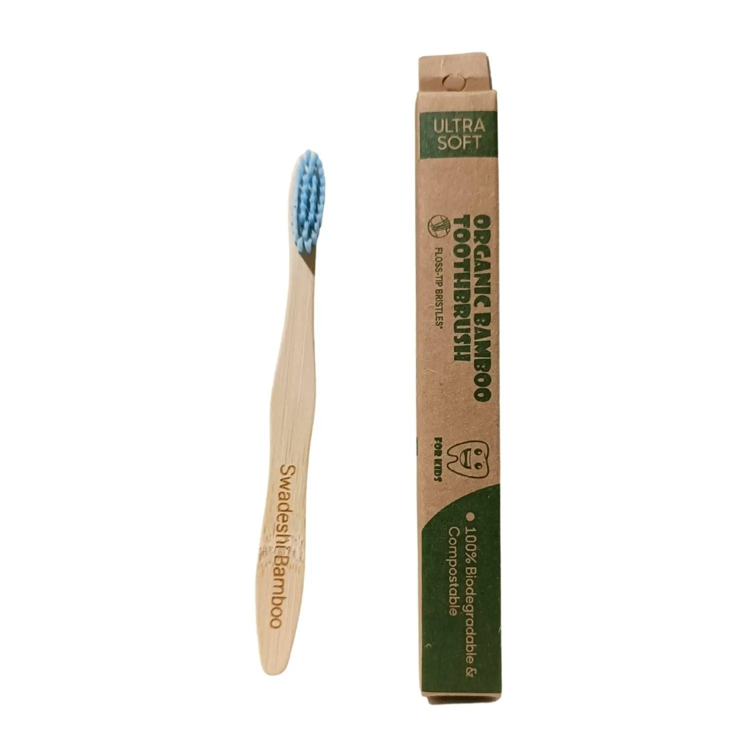 Wooden Bamboo Toothbrush | Pack of 10 | Ultra-Soft Bristles | BPA Free | Biodegradable and Compostable