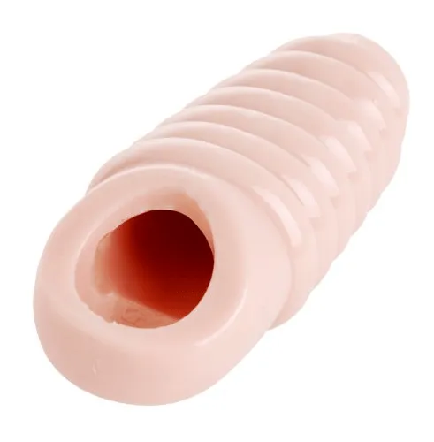 XR Brands Really Ample Ribbed Penis Enhancer Sheath