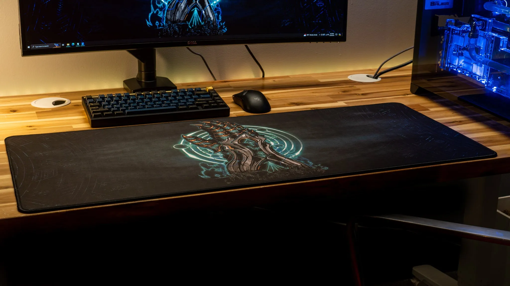 Zizaran "Verisium" Content Creator Collaboration Gaming XL Gaming Mouse Pad Deskmat