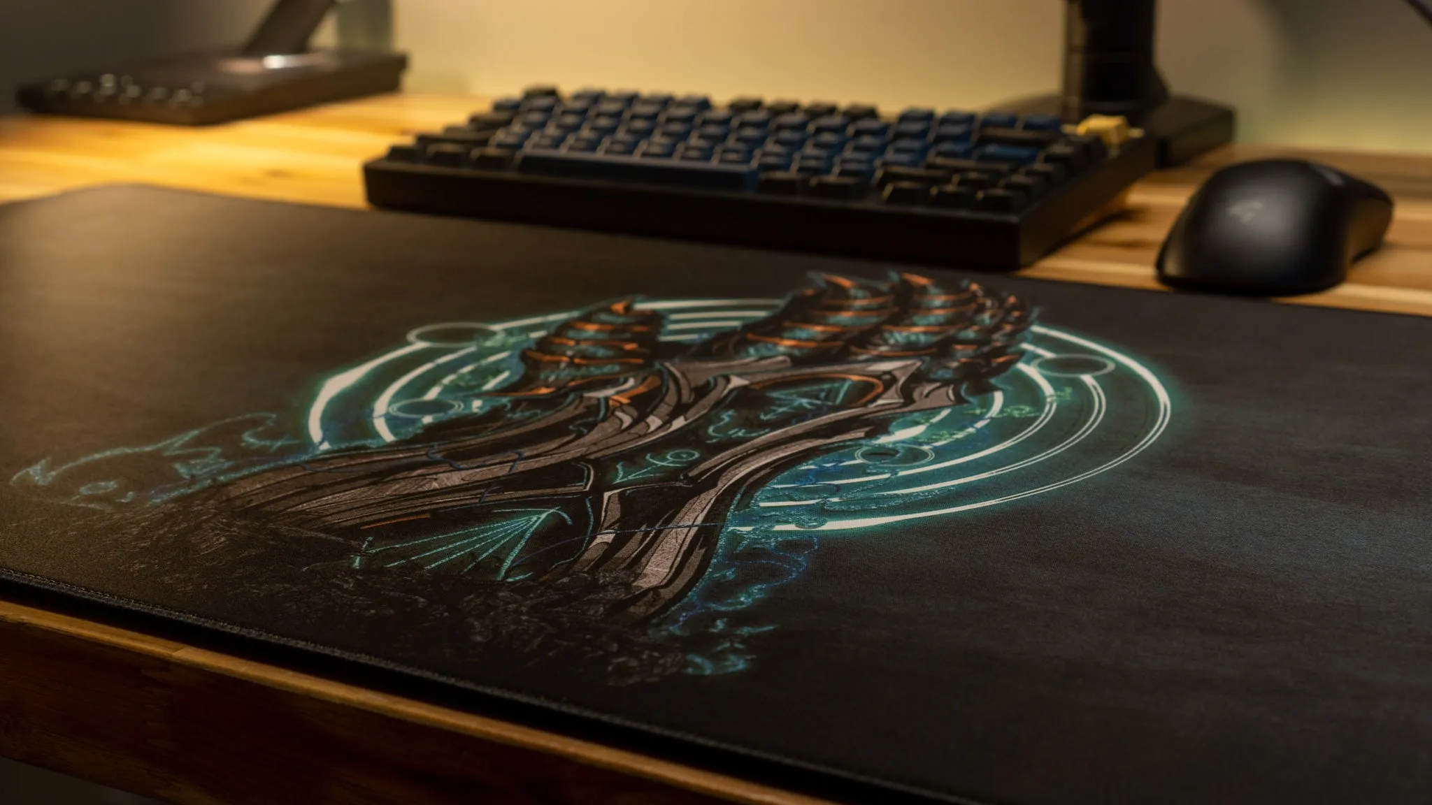 Zizaran "Verisium" Content Creator Collaboration Gaming XL Gaming Mouse Pad Deskmat